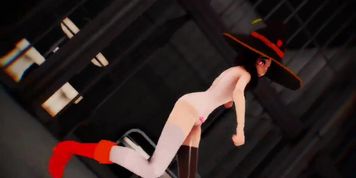 MMD megumin sex