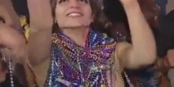 Flashing During Mardi Gras