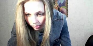 Blonde Teen Babe Teases And Dances
