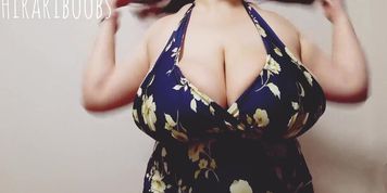 Big Tits In A Dress