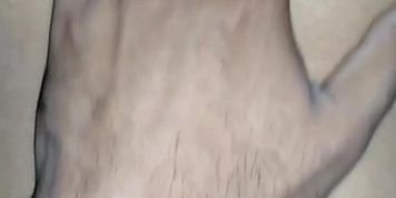 Playing 5 min with Landy's Belly Button (Close Up)
