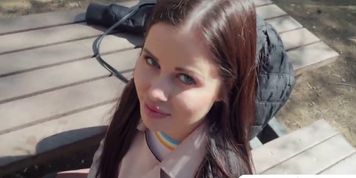 Cassie Right wraps lips around a strangers cock for cash (Cassie Fire)