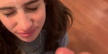 Huge Facial / Facial / Slow Mo