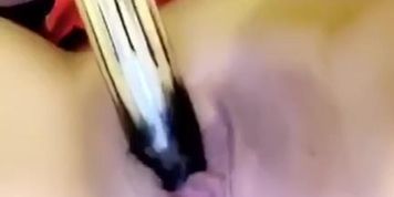 Indian girl Nikisha fucks herself with her vibrator
