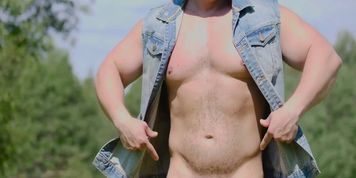 Straight Muscle Bull walks naked in a field "Village Men" OnlyFans/WorldStudZ (WorldStudZ WorldStudZ)