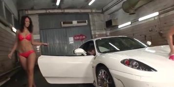 Polish my car and my dick