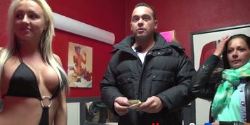 Real prostitute eats babe