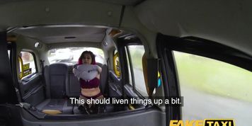 Fake Taxi Tattooed chick wants cabbies fat dick deep in her shaven haven