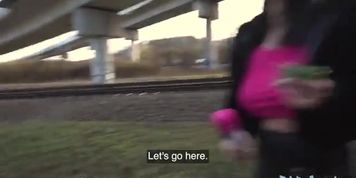 Italian girl with big boobs is going to get fucked silly