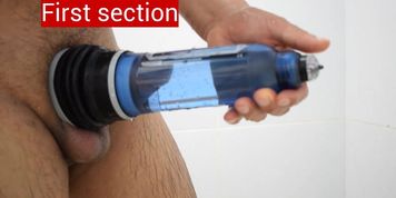 See how I use the BATHMATE HYDROMAX - Step by Step - EASY