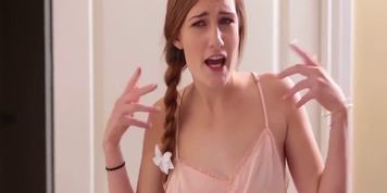 Hot Step sis watching porn with brother