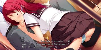 Hoshi Ori Yume Mirai - Yukimura Touko H-scene 4 (Visual_Novel)