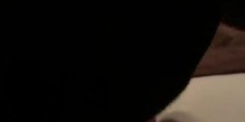 Grindr Masked Interracial Blowjob 