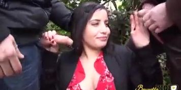 Sabrina French Beurette in a DP