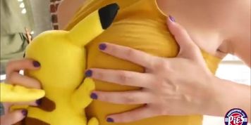 Real life pokemon fucks and fills a teens pussy