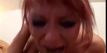 Katja Kassin Face Fucked (throat job gagging