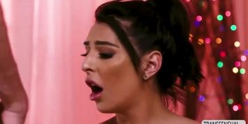 Superstar Tgirl Chanel Santini slams Arclyte asshole