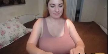 Big Titted Girl Goes Hardcore On Cam