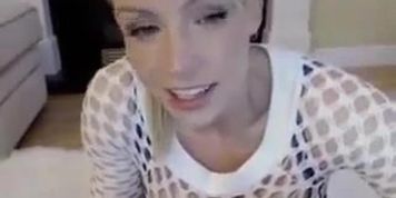 Busty Blonde Hot Webcam Show 2