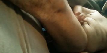 Riding a bottle up my ass and I just love it, wife around cheering