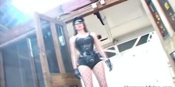 HARMONY VISION Anal Fucking Alicia Rhodes with strapon