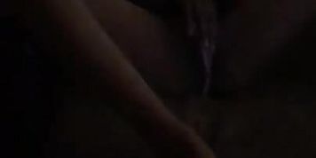 Slim Chick playing with that pussy