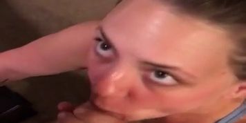 Married Slut Strokes And Sucks Hard Dick With Ring Still On