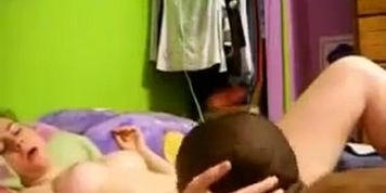 Interracial Couple Having Sex