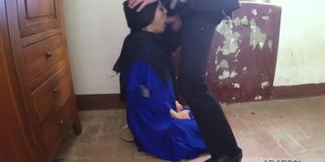 Arab Bondage 21 Year Old Refugee In My Hotel Apartment For Sex