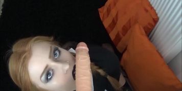 Wednesday Addams blowjob