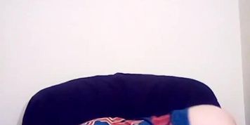 Spiderman fucks homemade sex doll of Deadpool I put a Fleshlight in his bum (Lina Paige)