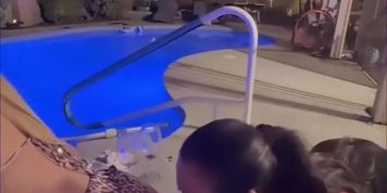 Ashiana Khar Lesbian,  Butt Scene  in Ashiana Khar Pool Party Sep 2025