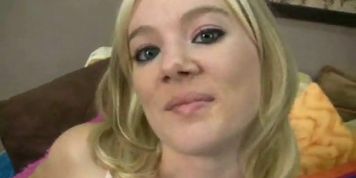 CELEBMATRIX - Blond teen giving her boyfriend blowjob