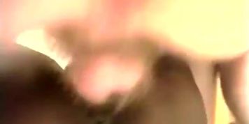 African slut fucked rough by two horny white guys