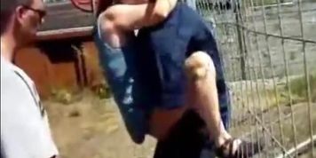 German sex in public place
