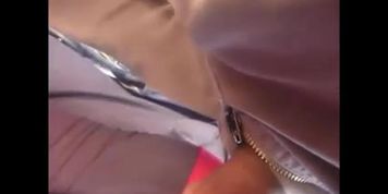 Cock Touch At Public Bus