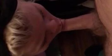 Wife blows me and buddy&rsquo;s big cock
