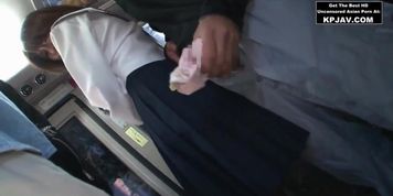 Hot Asian Teen On The Bus