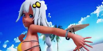 MMD Kizuna Akari-DEEP BLUE TOWN He Oideyo-[Sex Edition] (Made by P-masu)