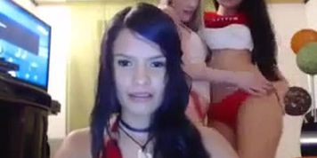 Three Latin Teen Cam Girls