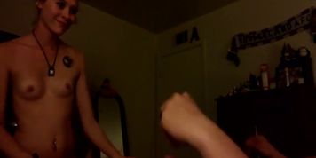 XXXtra small college teen cheerleader make first porn video