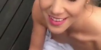Amateur white girl (Madison McQueen)