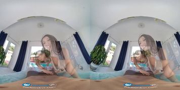 Fucking Naughty Teen Maya Woulfe Before Party VR Porn