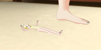 Giantess MMD Stomp her out