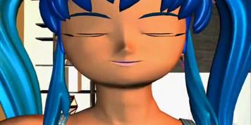 Giantess Blue Haired Anime Girl Vore