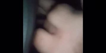 Huge dark Latina areolas