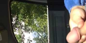 asian car dickflash