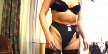 REAL GRANNY PORN - Blonde mature gives hot blowjob