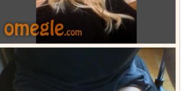Omegle big boobs girl locked up my dick in a chastity cage (Alison Webb)
