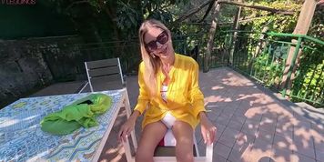 Horny Stepmother Catches Son'S Friend In Her Panties &ndash; Outdoor Pov Seduction